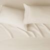 imageAmazon Basics Lightweight Super Soft Easy Care Microfiber 3 Piece Bed Sheet Set with 14Inch Deep Pockets Twin Frosted Lavender Solid 4 PackBeige