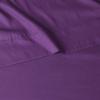 imageAmazon Basics Lightweight Super Soft Easy Care Microfiber 3 Piece Bed Sheet Set with 14Inch Deep Pockets Twin Frosted Lavender Solid 4 PackPlum