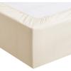 imageAmazon Basics Lightweight Super Soft WrinkleFree Easy Care Microfiber 4Piece Bed Sheet Set with 14Inch Deep Pockets Full Bright White SolidBeige