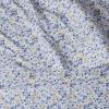 imageAmazon Basics Lightweight Super Soft WrinkleFree Easy Care Microfiber 4Piece Bed Sheet Set with 14Inch Deep Pockets Full Bright White SolidBlue Floral