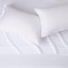 imageAmazon Basics Lightweight Super Soft WrinkleFree Easy Care Microfiber 4Piece Bed Sheet Set with 14Inch Deep Pockets Full Bright White SolidBright White