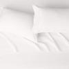 imageAmazon Basics Lightweight Super Soft WrinkleFree Easy Care Microfiber 4Piece Bed Sheet Set with 14Inch Deep Pockets Full Bright White SolidCream