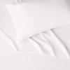 imageAmazon Basics Lightweight Super Soft WrinkleFree Easy Care Microfiber 4Piece Bed Sheet Set with 14Inch Deep Pockets Full Bright White SolidCream