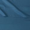 imageAmazon Basics Lightweight Super Soft WrinkleFree Easy Care Microfiber 4Piece Bed Sheet Set with 14Inch Deep Pockets Full Bright White SolidDark Teal