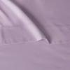 imageAmazon Basics Lightweight Super Soft WrinkleFree Easy Care Microfiber 4Piece Bed Sheet Set with 14Inch Deep Pockets Full Bright White SolidFrosted Lavender