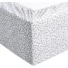 imageAmazon Basics Lightweight Super Soft WrinkleFree Easy Care Microfiber 4Piece Bed Sheet Set with 14Inch Deep Pockets Full Bright White SolidGray Cheetah
