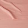 imageAmazon Basics Lightweight Super Soft WrinkleFree Easy Care Microfiber 4Piece Bed Sheet Set with 14Inch Deep Pockets Full Bright White SolidPeachy Coral