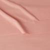 imageAmazon Basics Lightweight Super Soft WrinkleFree Easy Care Microfiber 4Piece Bed Sheet Set with 14Inch Deep Pockets Full Bright White SolidPeachy Coral