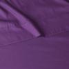 imageAmazon Basics Lightweight Super Soft WrinkleFree Easy Care Microfiber 4Piece Bed Sheet Set with 14Inch Deep Pockets Full Bright White SolidPlum