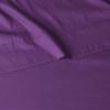 imageAmazon Basics Lightweight Super Soft WrinkleFree Easy Care Microfiber 4Piece Bed Sheet Set with 14Inch Deep Pockets Full Bright White SolidPlum