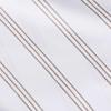 imageAmazon Basics Lightweight Super Soft WrinkleFree Easy Care Microfiber 4Piece Bed Sheet Set with 14Inch Deep Pockets Full Bright White SolidTaupe Stripe