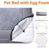 imageAmazon Basics Living Room Couch Dog Bed with Premium Foam PressureRelief Support for Dogs up to 90lbs Machine Washable Cover Extra Large Sized 44quot x 35quot GreyGrey