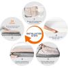 imageAmazon Basics Living Room Couch Dog Bed with Premium Foam PressureRelief Support for Dogs up to 90lbs Machine Washable Cover Extra Large Sized 44quot x 35quot GreyGrey
