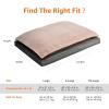 imageAmazon Basics Living Room Couch Dog Bed with Premium Foam PressureRelief Support for Dogs up to 90lbs Machine Washable Cover Extra Large Sized 44quot x 35quot GreyGrey