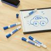 imageAmazon Basics LowOdor Dry Erase Whiteboard Markers Fine Tip Blue 36 CountBlue