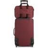 imageAmazon Basics Luggage Sets CarryOn 23Inch tote 15Inch Suitcase With Wheels Expandable Extra Space 15 Front Pockets and Telescopic Handle BurgundyBurgundy