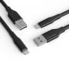 imageAmazon Basics MFi Certified USBA to Lightning Charger Cable for Apple iPhone iPad 10 Feet BlackBlack