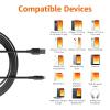 imageAmazon Basics MFi Certified USBA to Lightning Charger Cable for Apple iPhone iPad 10 Feet BlackBlack