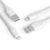 imageAmazon Basics MFi Certified USBA to Lightning Charger Cable for Apple iPhone iPad 10 Feet BlackWhite