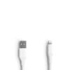 imageAmazon Basics MFi Certified USBA to Lightning Charger Cable for Apple iPhone iPad 10 Feet BlackWhite
