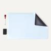 imageAmazon Basics Magnetic Dry Erase Board Fridge WhiteBoard Sheet 20quot x13quot 2 Markers and EraserWhite