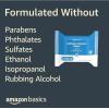 imageAmazon Basics Makeup Remover Wipes Fragrance and AlcoholFree Gentle Cleansing Removes Waterproof Mascara Dermatologist Tested 25 Count Pack of 2 Previously SolimoFragrance Free