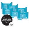 imageAmazon Basics Makeup Remover Wipes Fragrance and AlcoholFree Gentle Cleansing Removes Waterproof Mascara Dermatologist Tested 25 Count Pack of 2 Previously SolimoHydrating