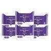 imageAmazon Basics Makeup Remover Wipes Fragrance and AlcoholFree Gentle Cleansing Removes Waterproof Mascara Dermatologist Tested 25 Count Pack of 2 Previously SolimoNight Calming