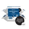 imageAmazon Basics Makeup Remover Wipes Fragrance and AlcoholFree Gentle Cleansing Removes Waterproof Mascara Dermatologist Tested 25 Count Pack of 2 Previously SolimoOriginal