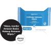 imageAmazon Basics Makeup Remover Wipes Fragrance and AlcoholFree Gentle Cleansing Removes Waterproof Mascara Dermatologist Tested 25 Count Pack of 2 Previously SolimoFragrance Free