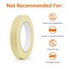 imageAmazon Basics Masking Tape Pack of 3 Rolls Beige 07 inch x 180 feetBeige