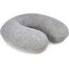 imageAmazon Basics Memory Foam Semicircular Neck Pillow Grey