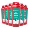 imageAmazon Basics Mens Soap Body Wash Sport Scent 18 Fluid Ounce Pack of 6Sport