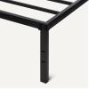 imageAmazon Basics Metal Bed Frame NonFoldable Platform Bed Easy Assembly Twin 39W x 75L x 14H in Black