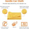 imageAmazon Basics Microfiber Car Drying Towels 12Pack Lint Free Scratch Free Highly Absorbent Drying Towel for Cars 16quot x 16quot Yellow3 Pack