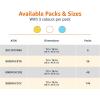 imageAmazon Basics Microfiber Cleaning Cloths NonAbrasive Reusable and Washable Pack of 36 BlueWhiteYellow 16quot x 12quotBlueWhiteYellow