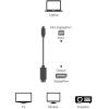 imageAmazon Basics Mini DisplayPort to DisplayPort Display Cable 4Kx2K GoldPlated Plugs 6 Foot Black6 Feet