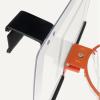 imageAmazon Basics Mini Indoor Basketball Hoop Over The Door Backboard and Rim 18quot x 12quot