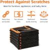 imageAmazon Basics Moving Blankets 72quot x 40quot Pack of 6 Black72Inch by 40Inch