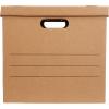 imageAmazon Basics Moving Boxes with Handles and Lids 15x10x12 in Brown 20 PackBrown