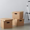 imageAmazon Basics Moving Boxes with Handles and Lids 15x10x12 in Brown 20 PackBrown