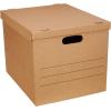 imageAmazon Basics Moving Boxes with Handles and Lids 15x10x12 in Brown 20 PackBrown