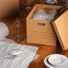 imageAmazon Basics Moving Boxes with Handles and Lids 15x10x12 in Brown 20 PackBrown