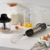 imageAmazon Basics MultiSpeed Immersion Hand Blender for Kitchen Mixing Smoothies Soups 500 Watt Powerful with Blending Stick Whisk Chopper and Beaker SilverPack of 1