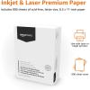 imageAmazon Basics Multipurpose Copy Printer Paper 85 x 11 Inches  24 lb 1 Mega Ream 800 Sheets 97 Bright White1 mega ream 800 sheet