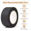 imageAmazon Basics No Residue NonReflective Gaffers Tape  2 inch x 90 feet BlackBlack
