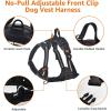 imageAmazon Basics NoPull Dog Harness Adjustable Soft Padded Vest with Reflective Stripes Small BlackBlack