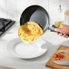 imageAmazon Basics Non Stick Kitchen Cookware 15Piece Set NonInduction Includes Pots Pans and Utensils Black3Piece Set  NonInduction