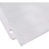 imageAmazon Basics NonGlare Sheet Protector for Paper Sturdy with PrePunched Holes Clear 85 x 11 Inch 500 Count100  Pack