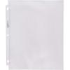 imageAmazon Basics NonGlare Sheet Protector for Paper Sturdy with PrePunched Holes Clear 85 x 11 Inch 500 Count1200pack